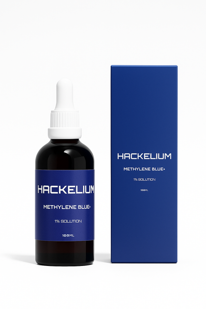 1 Methylene Blue (50ml) Bottle - 1% Usp - Hackelium