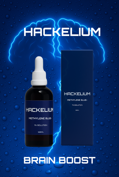 1 Methylene Blue (50ml) Bottle - 1% Usp - Hackelium